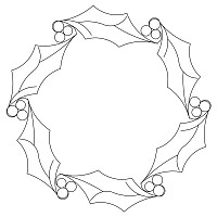 holly wreath 004